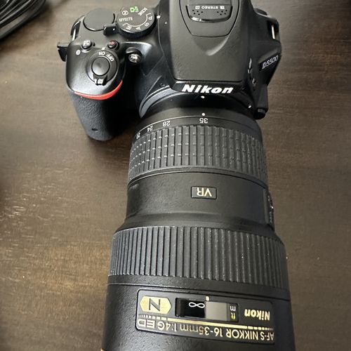 thumbnail-7 for Nikon D5500 with lens and accessories