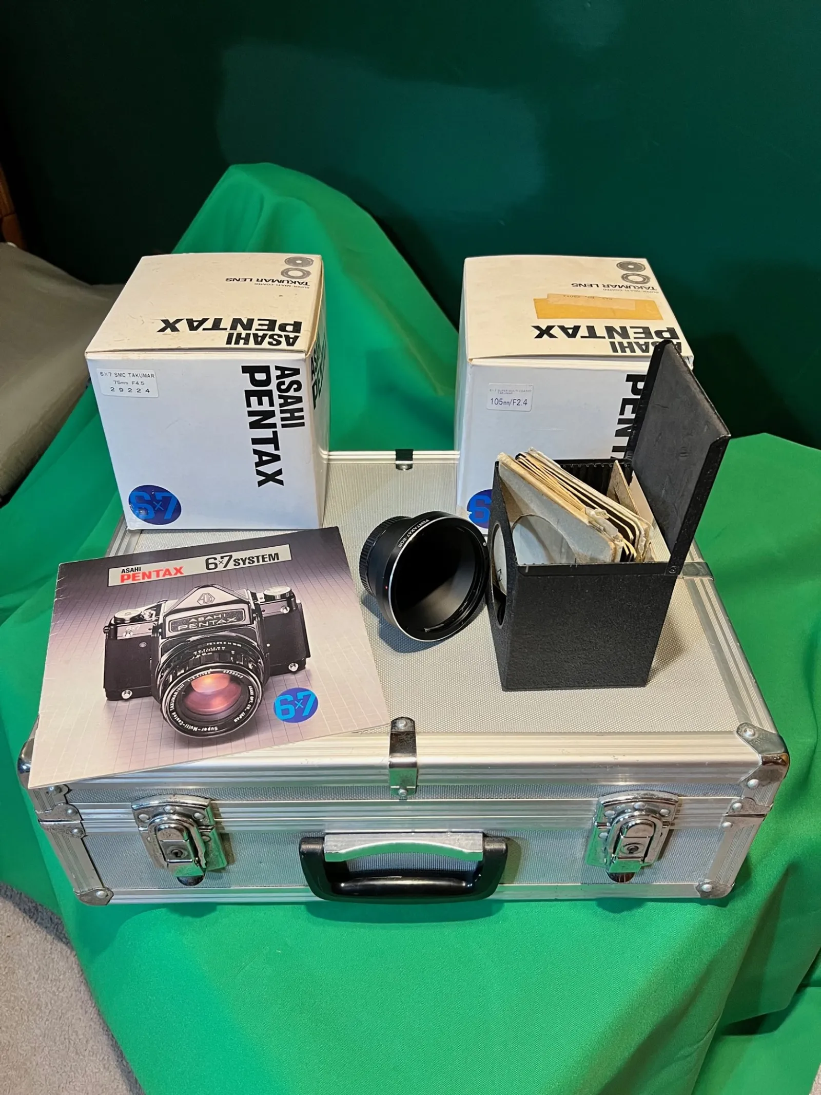 Pentax 6x7 Medium Format film camera kit