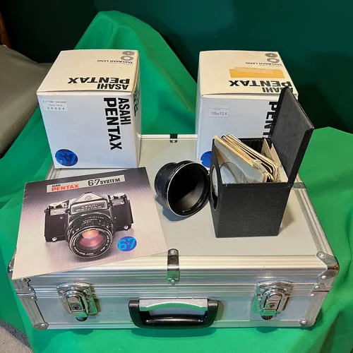 thumbnail-0 for Pentax 6x7 Medium Format film camera kit
