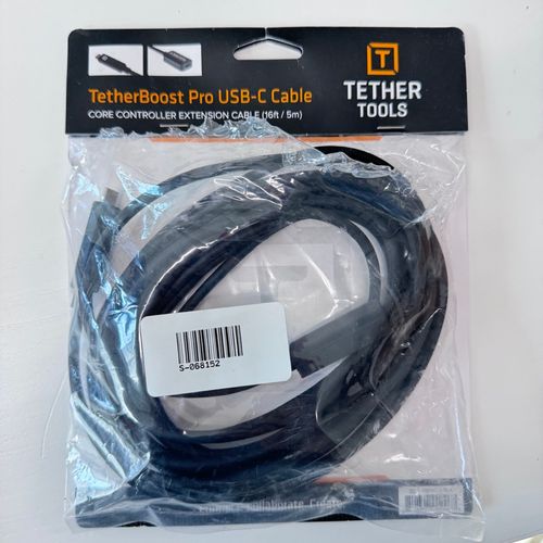 thumbnail-0 for Tether Tools TetherBoost Pro USB-C Core Controller Extension Cable (Black)