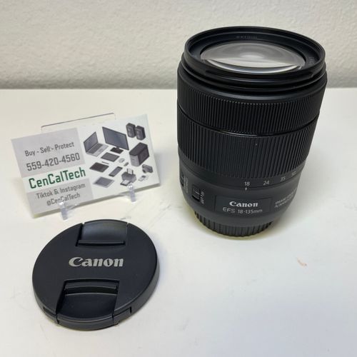 thumbnail-0 for Canon EFS 18-135mm IS USM Standard Zoom Lens in Like New condition
