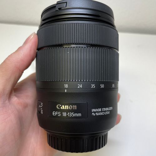 thumbnail-2 for Canon EFS 18-135mm IS USM Standard Zoom Lens in Like New condition
