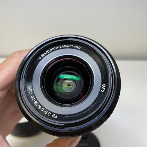 thumbnail-1 for Sony FE 28-70mm f/3.5-5.6 OSS Zoom Lens for Most a7-Series Cameras - Black In Very Good Condition 