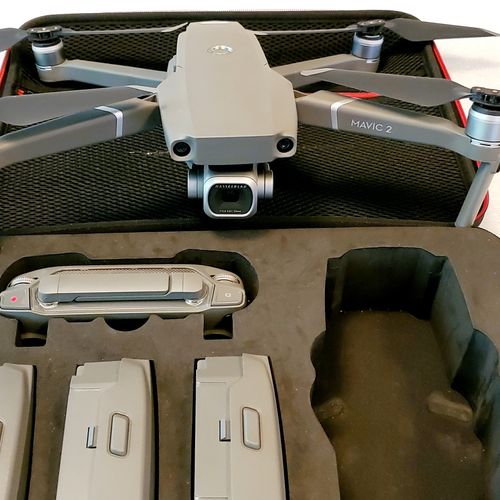 DJI Mavic 2 Pro drone with accessories