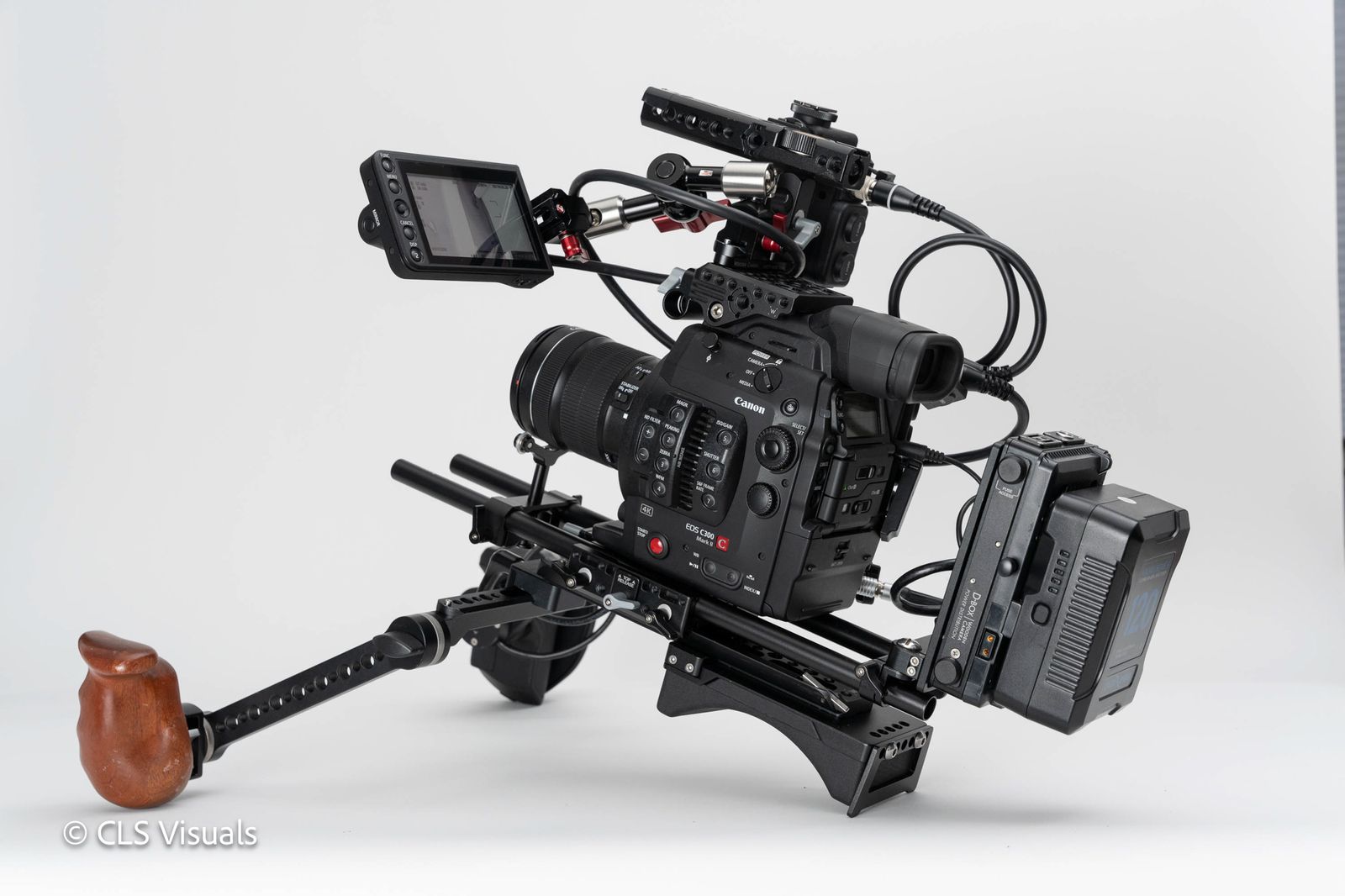 thumbnail-0 for Canon C 300 Mark II with TOUCH FOCUS KIT - 125 HOURS! Complete Rig Package - SUPER CLEAN - NETFLIX Approved!