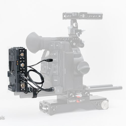 Wooden Camera D-Box™ (Canon C200, C200B, C300mkII, V-Mount) w/ Battery Swing