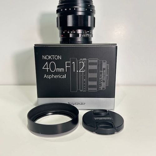 Voigtlander E-Mount 40mm F1.2 NOKTON Aspherical for Sony