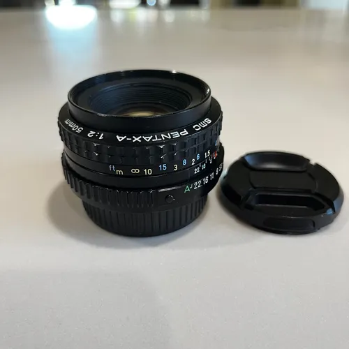 thumbnail-0 for Pentax SMC-A 50mm F2 Lens