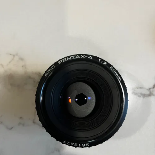 thumbnail-1 for Pentax SMC-A 50mm F2 Lens