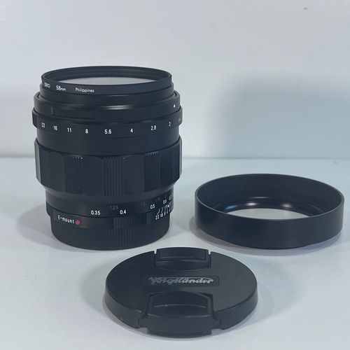 Voigtlander Nokton 40mm f/1.2 Aspherical Lens for Sony E