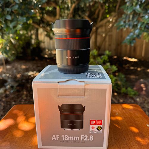 thumbnail-1 for Samyang AF 18mm f/2.8 FE Lens for Sony E-Mount-Like New