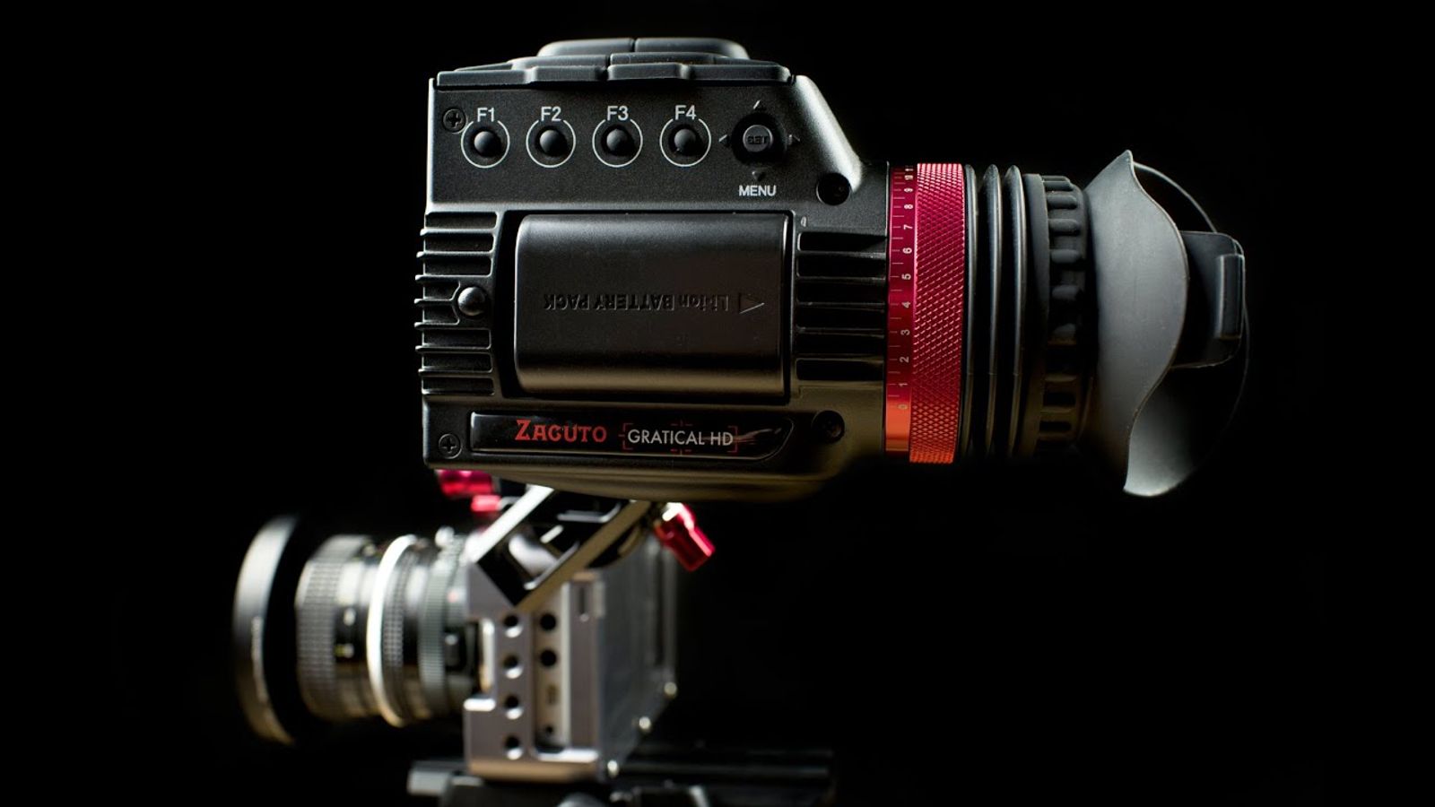 thumbnail-2 for Zacuto Gratical X Micro OLED EVF with Batteries, D-Tap Cable, Hard Case & more