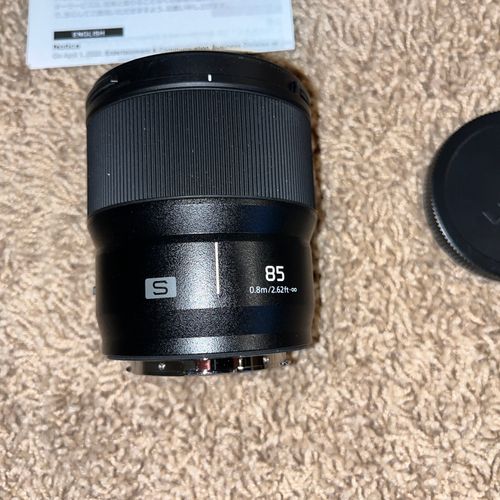 thumbnail-7 for Open Box Panasonic Lumix S 85mm F1.8 L Mount Camera Lens