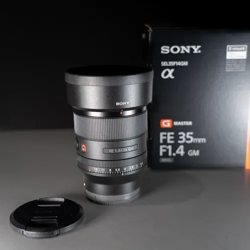 thumbnail-0 for Sony 35 1.4 GM lens.  LNIB