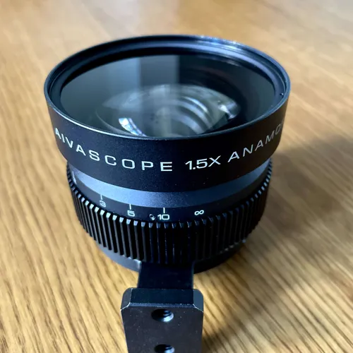 thumbnail-0 for  Aivascope 1.5X amber flare anamorphic lens