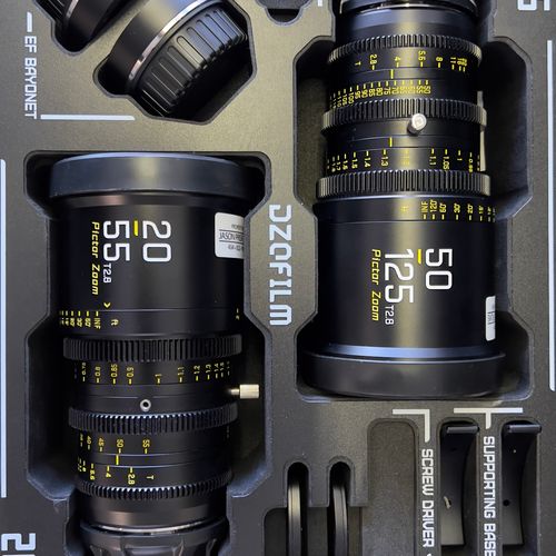 DZO Pictor T2.8 Cinema Zoom Set of 2 - PL/EF Mount - Excellent