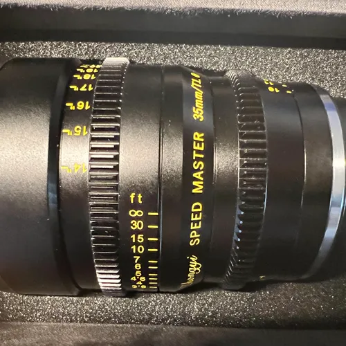 thumbnail-5 for 35mm T1.0 Mitakon Zhongyi Speedmaster Cine Lens for Canon RF S35