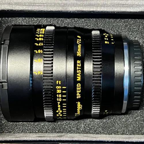 thumbnail-0 for 35mm T1.0 Mitakon Zhongyi Speedmaster Cine Lens for Canon RF S35