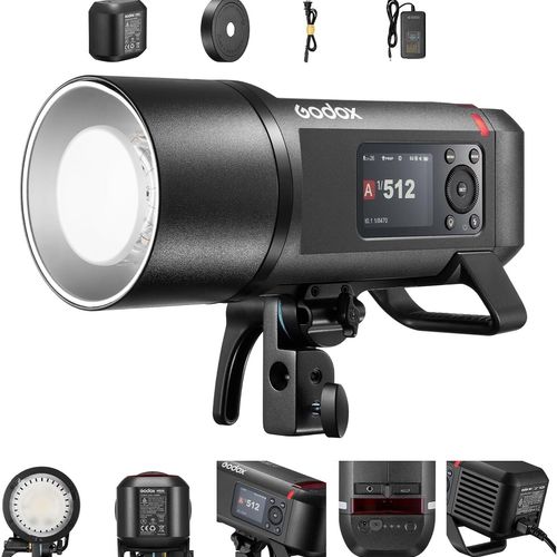 thumbnail-1 for Godox AD600Pro II 600W 2.4G TTL Wireless Outdoor Camera Flash Light Speedlite US