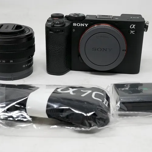 thumbnail-0 for Sony a7C II Full Frame Mirrorless Camera Body + 28-60mm Lens Black ILCE-7CM2L/B