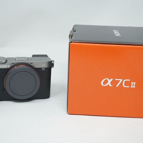 Sony a7C II Full Frame Mirrorless Camera Body A7C2 A7CII - 33MP - Silver - LN