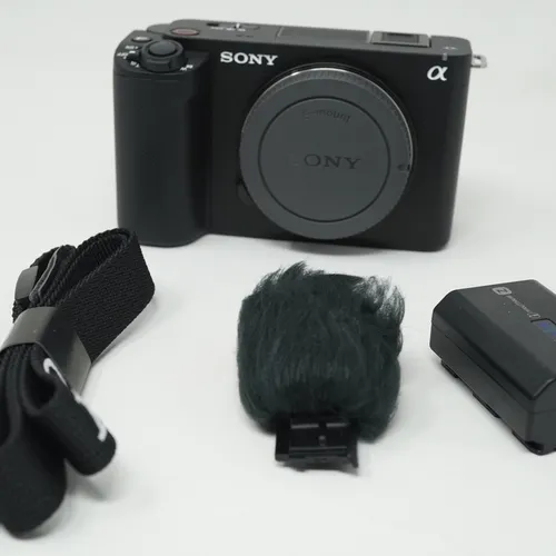 thumbnail-0 for Sony Alpha ZV-E1 Full Frame Interchangeable Lens Mirrorless Vlog Camera - Black