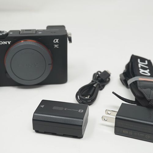 Sony Alpha a7C 24.2MP Mirrorless Camera Body in Black - ILCE7C/B
