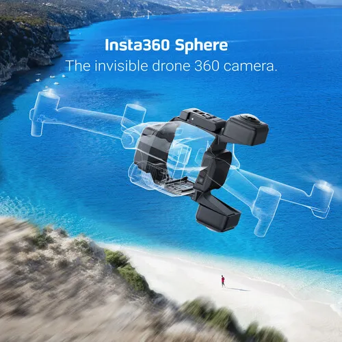 thumbnail-1 for Insta360 Sphere - Invisible drone 360 camera for DJI Air 2S