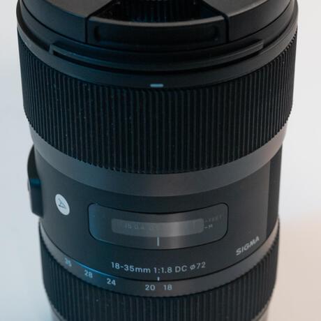 thumbnail-0 for Sigma 18-35mm f/1.8 DC HSM Art Lens for Canon EF