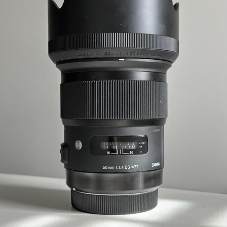 thumbnail-1 for  Sigma 50mm f/1.4 DG HSM Art Lens for Canon EF