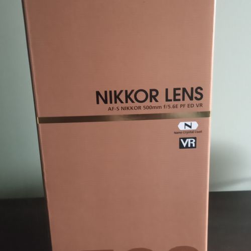 thumbnail-1 for AF-S NIKKOR 500mm f/5.6E PF ED VR Lens