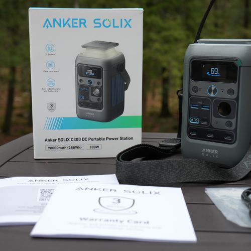 thumbnail-1 for Anker SOLIX 300DC Power Station (must purchase 100W Solar Panel separately)