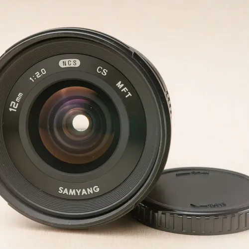 thumbnail-2 for Samyang 12mm f2 lens for MFT