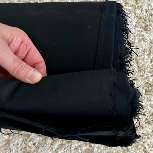 thumbnail-0 for MINT - Commando Cloth Black Duvetyne Heavy Weight 54 inch x 15ft