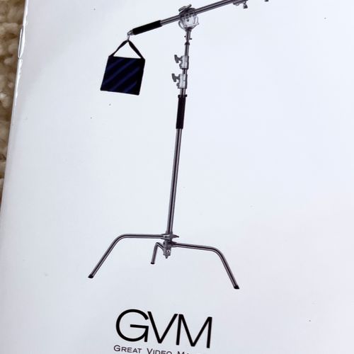 MINT - GVM C360 Turtle Base C-Stand and Cross Arm Boom Kit (10.5')