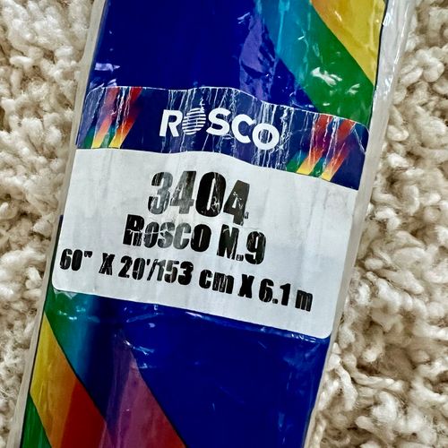 Unused, NEW - Rosco #3404 N.9 Neutral Density filter 60x20" roll