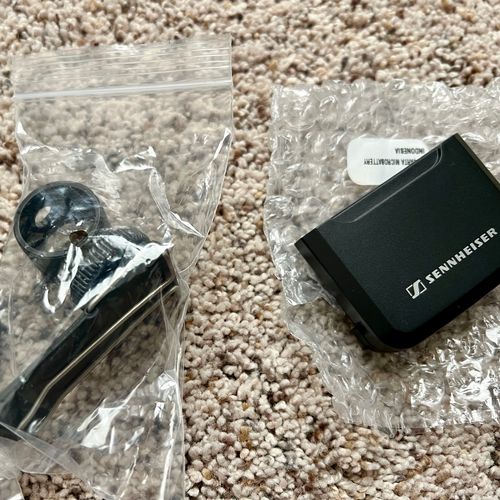 thumbnail-1 for Sennheiser AVX-MKE2 SET Digital Camera-Mount Wireless Lav Mic System with Case, many extras