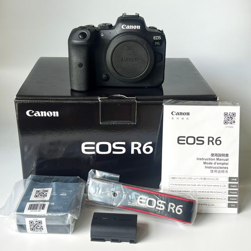 Canon EOS R6 in Original Packaging