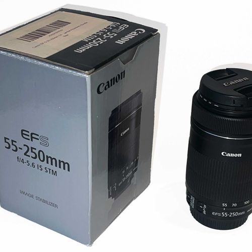 Canon EFS 55-250mm f4-5.6 IS STM Zoom Lens