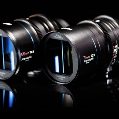 thumbnail-0 for Sirui 50mm & 75mm T2.9 Full Frame Anamorphic Lenses. Sony E-mount