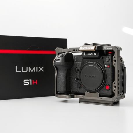 LUMIX S1H with Tilta Cage and Handle
