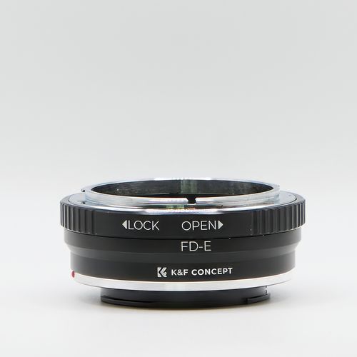 thumbnail-0 for K&F Concept FD to NEX Lens Mount Adapter (Canon FD/FL to Sony E-Mount) – Excellent Condition