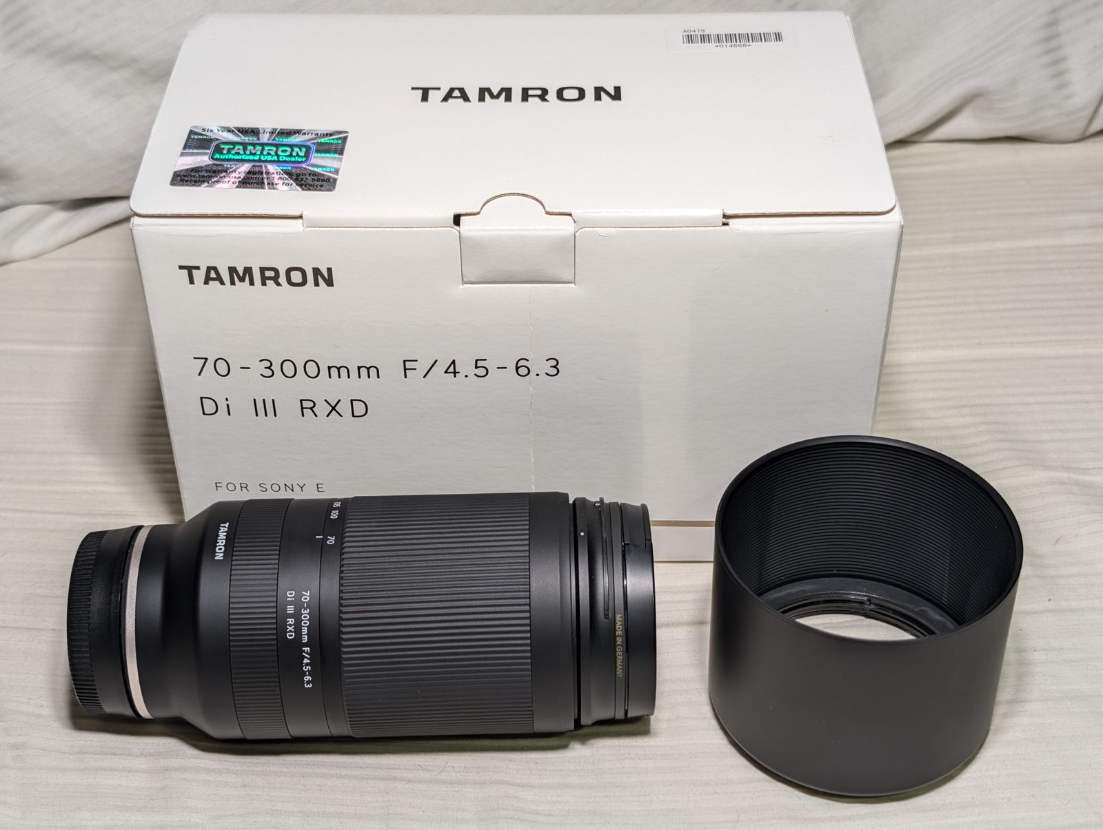 Tamron 70-300 F/4.5-6.3 Di III RXD Sony E Mount