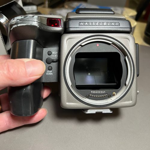 thumbnail-2 for Hasselblad H2 camera body with battery and charger