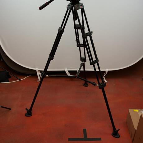 thumbnail-2 for Manfrotto 504HD Head with 546B 2-Stage Aluminum Tripod System