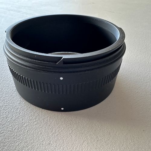 thumbnail-3 for Sigma APS-C Hood HA 850-02 Adapter (For 85mm f/1.4 EX DG HSM Lens)