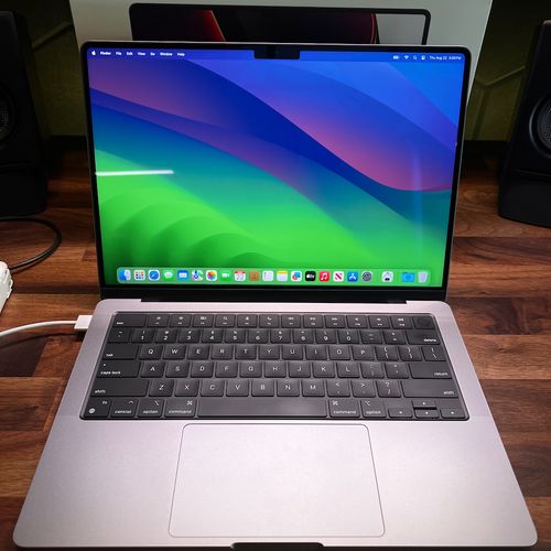 thumbnail-1 for 2021 Apple MacBook Pro 14-inch, M1 Pro chip 10‑core CPU / 16‑core GPU 16GB RAM, 1TB SSD