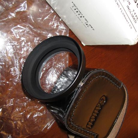 thumbnail-8 for Canon W-60 Metal Wide Angle FD+FL+RF Lens Hood shade+Fits 58mm Filter Size++NEW