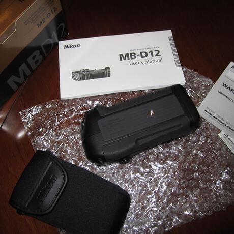 thumbnail-1 for Nikon MB-D12 Multi Power Battery Pack - NEW USA model warranty