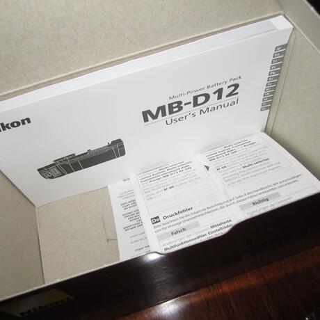 thumbnail-6 for Nikon MB-D12 Multi Power Battery Pack - NEW USA model warranty